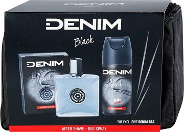 Kazeta Denim Black edt+spg+světlo k PC | Kosmetické a dentální výrobky - Pánská kosmetika - Dárkové kazety Kazeta Denim Black edt+spg+světlo k PC | Kosmetické a dentální výrobky - Pánská kosmetika - Dárkové kazety